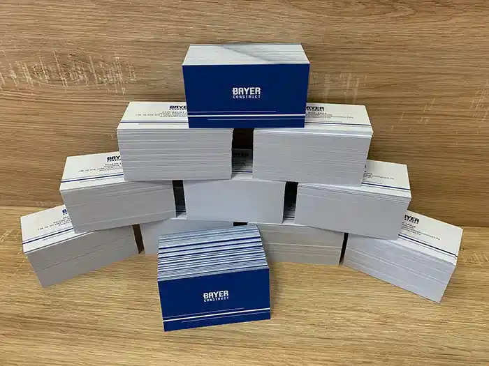 üzleti névjegykártya