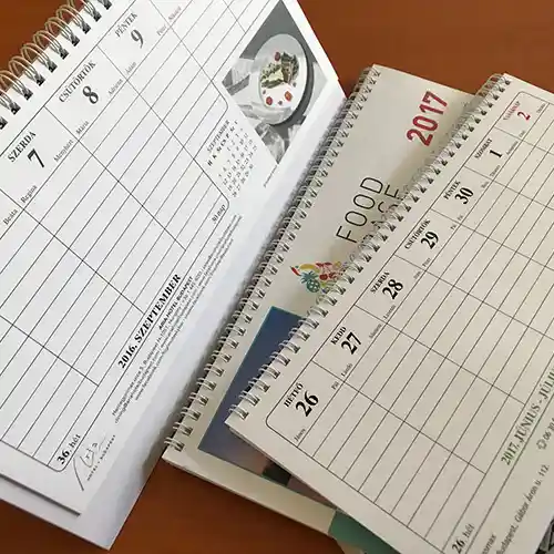 asztalinaptár minta