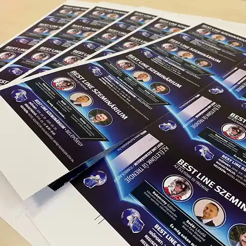 utalvány, kupon minta