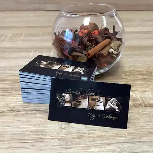 névjegykártya minta