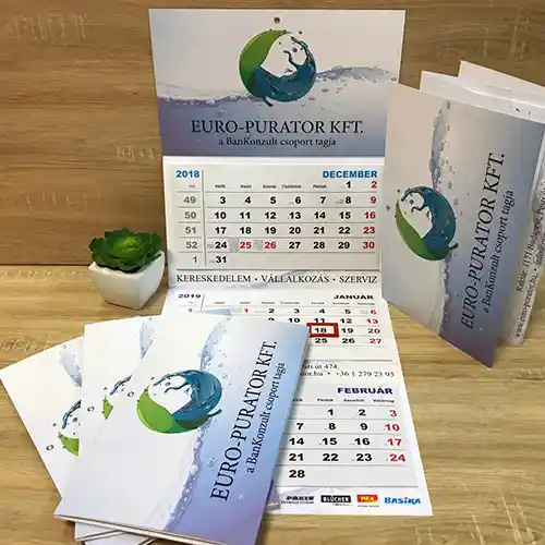 speditőr naptár minta