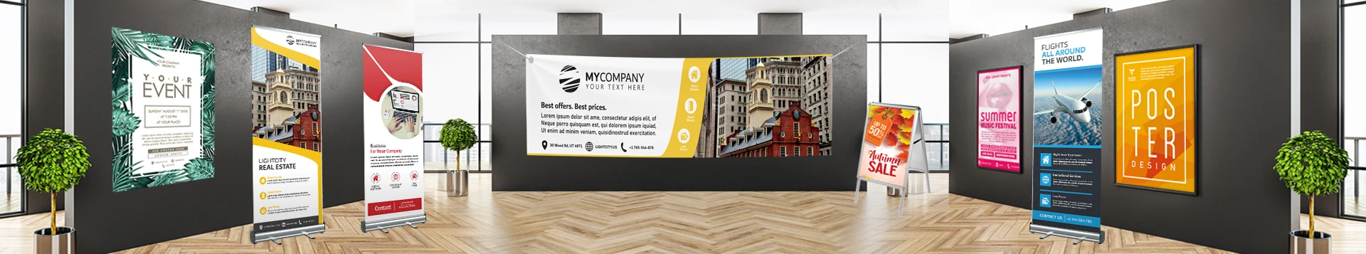 plakát, molino, rollup készítés, nyomtatás