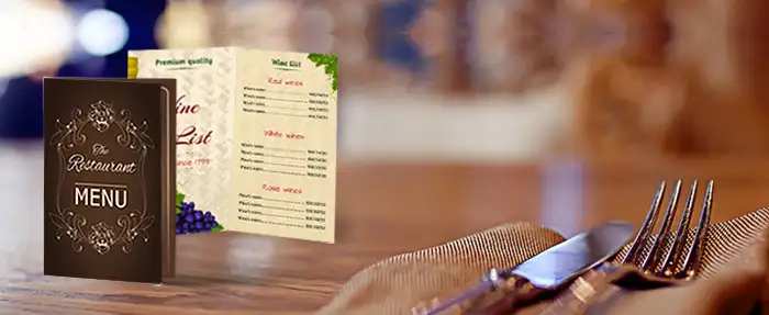 étlap, itallap készítés