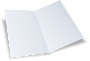 Félbe hajtott, 4 oldalas brosúra